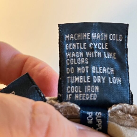 Polo By Ralph Lauren Classic Khaki Cotton Chino Shorts Preppy Summer Staple - Picture 5 of 8